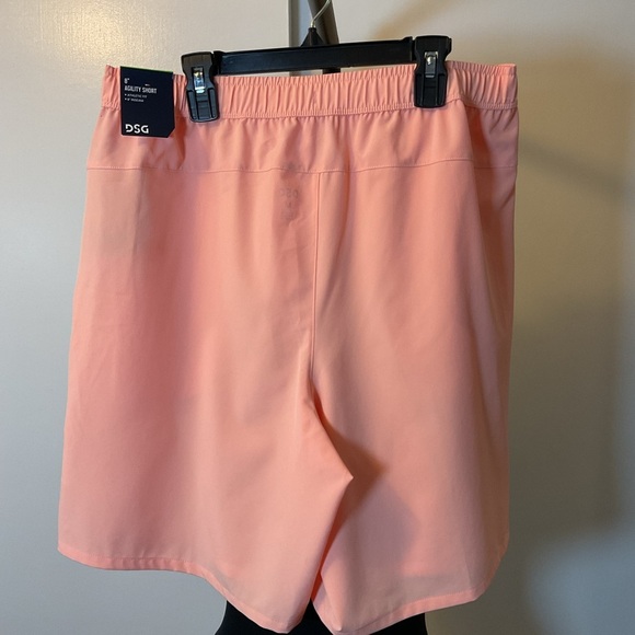 DSG Men’s Peach Athletic Shorts 8” Inseam Workout Gym Medium - Picture 8 of 10